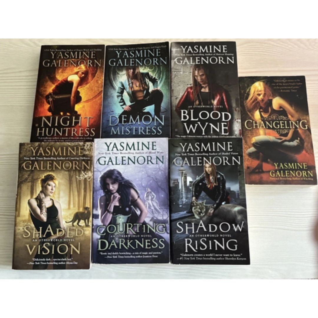 Yasmine Galenorn Book Lot of 7 Paperbacks