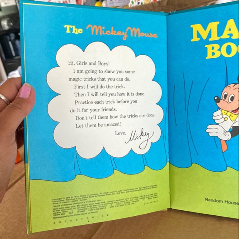 The Mickey Mouse Magic Book