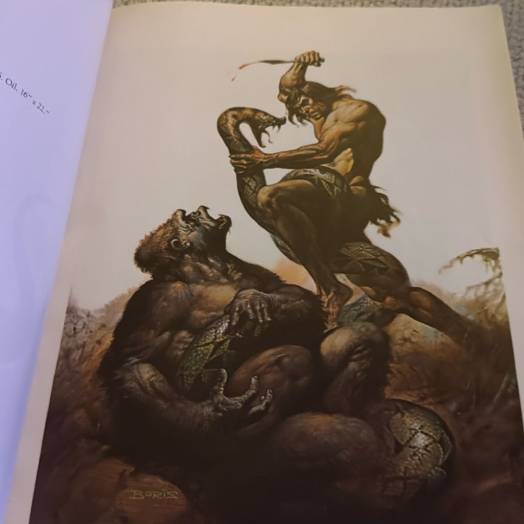 The Fantastic Art of Boris Vallejo by