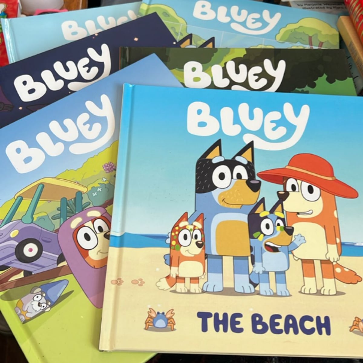 The Bluey 6-Book Library by Penguin Young Readers