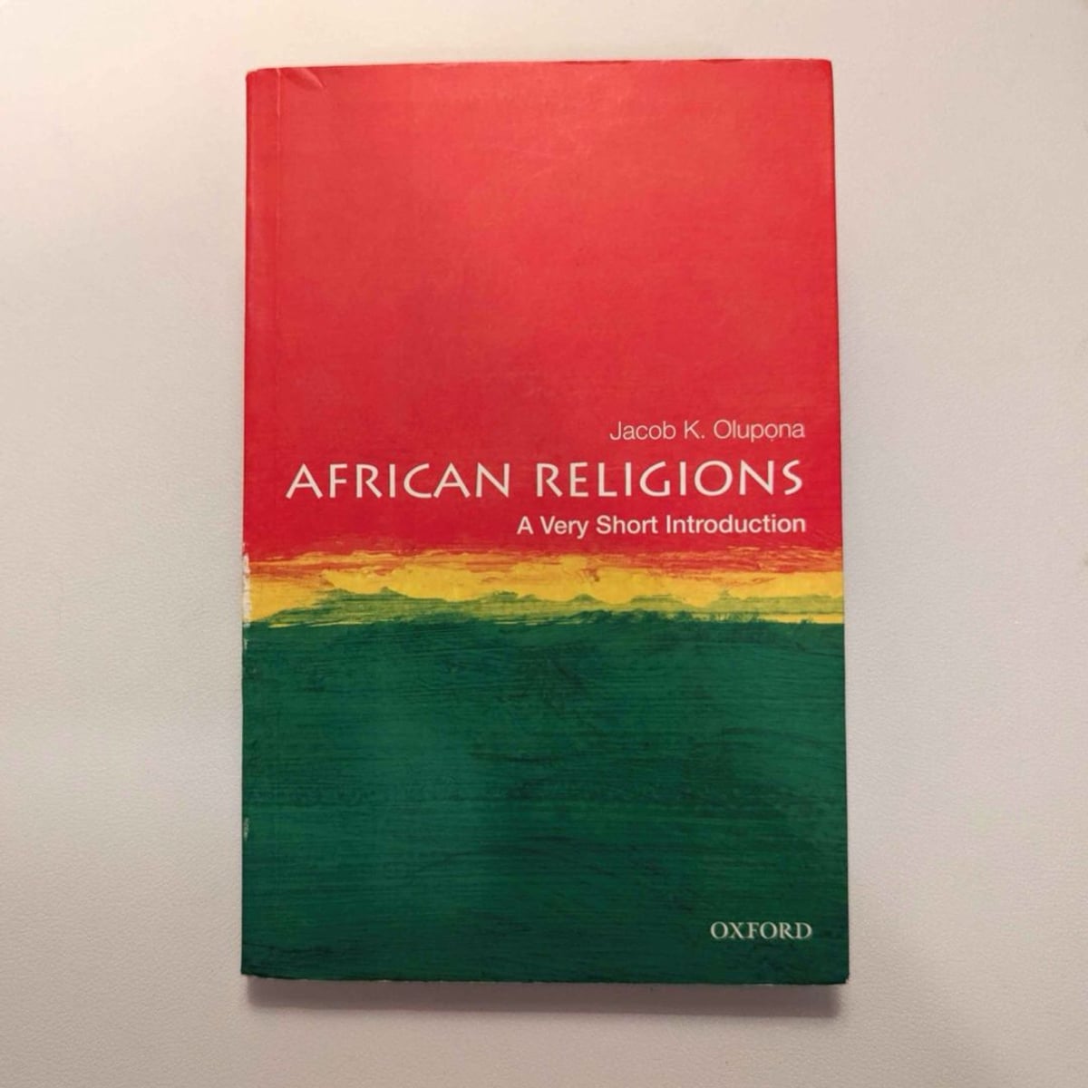 African Religions: a Very Short Introduction by