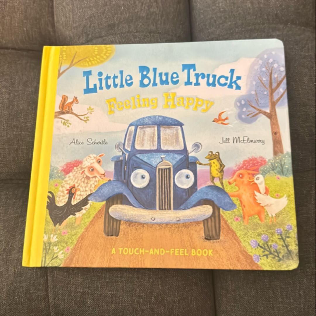 Little Blue Truck Feeling Happy