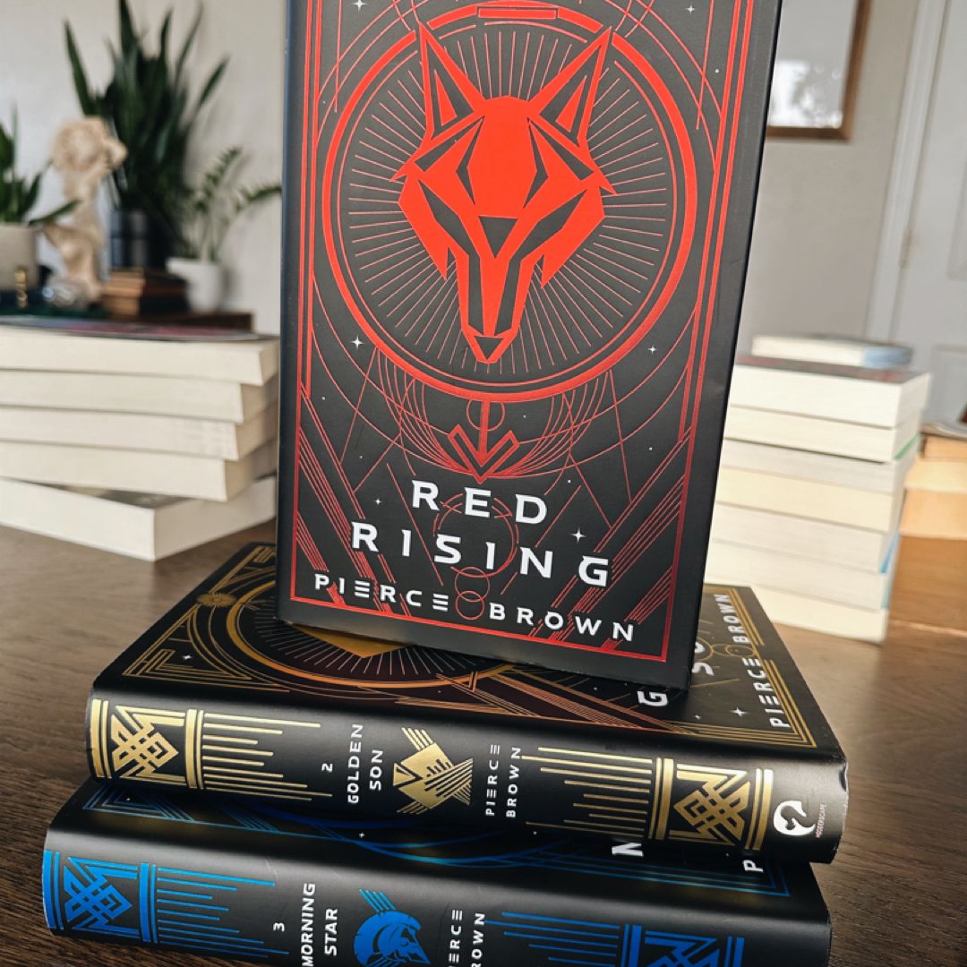 Red Rising Trilogy ILLUMICRATE IRON EDITIONS