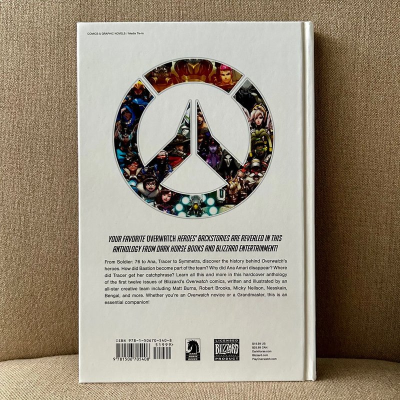 Overwatch: Anthology Vol 1 (1st Print Edition) by M. Burns, Hardcover ...