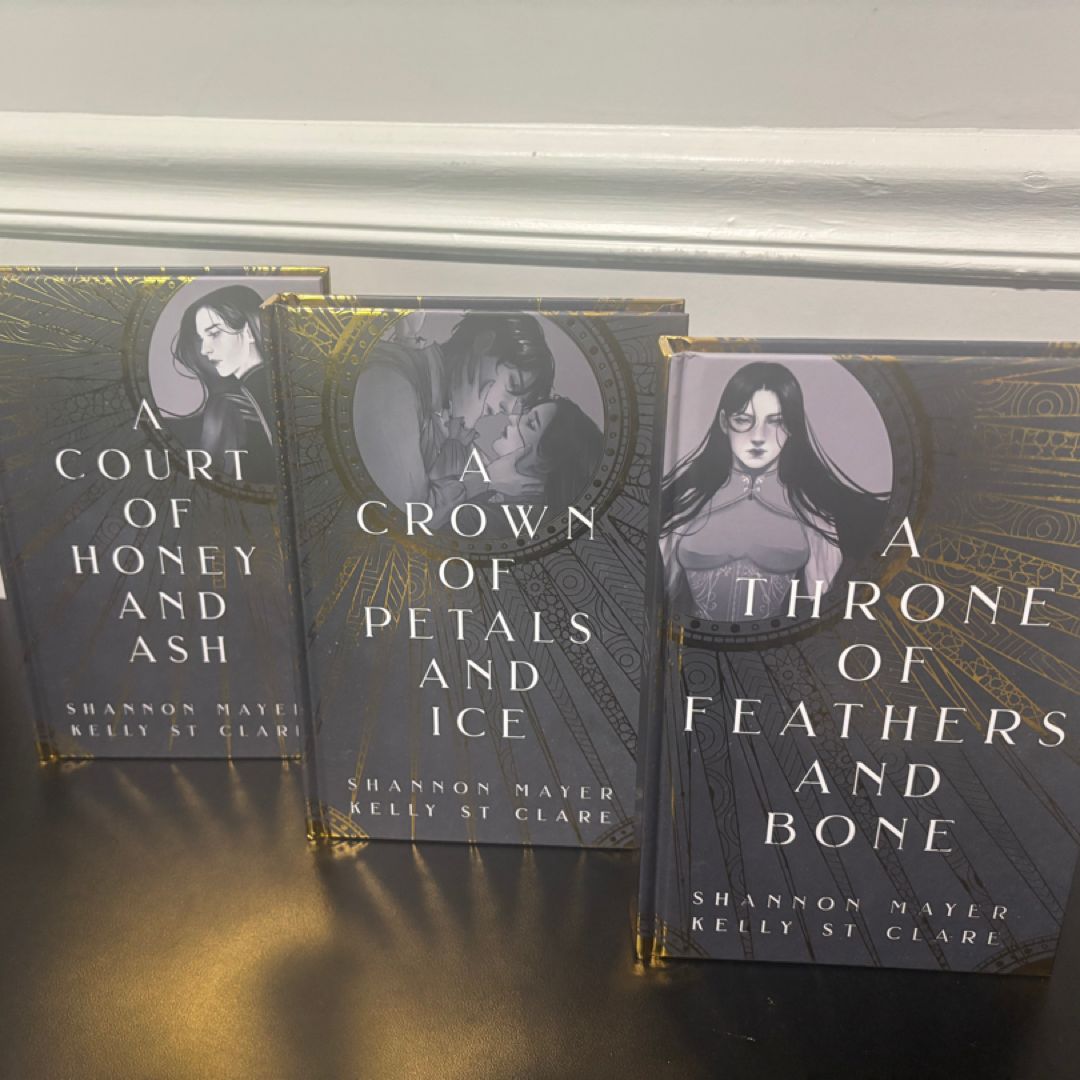DOUBLE SIGNED Honey and Ice Trilogy - Like New (Complete Set)