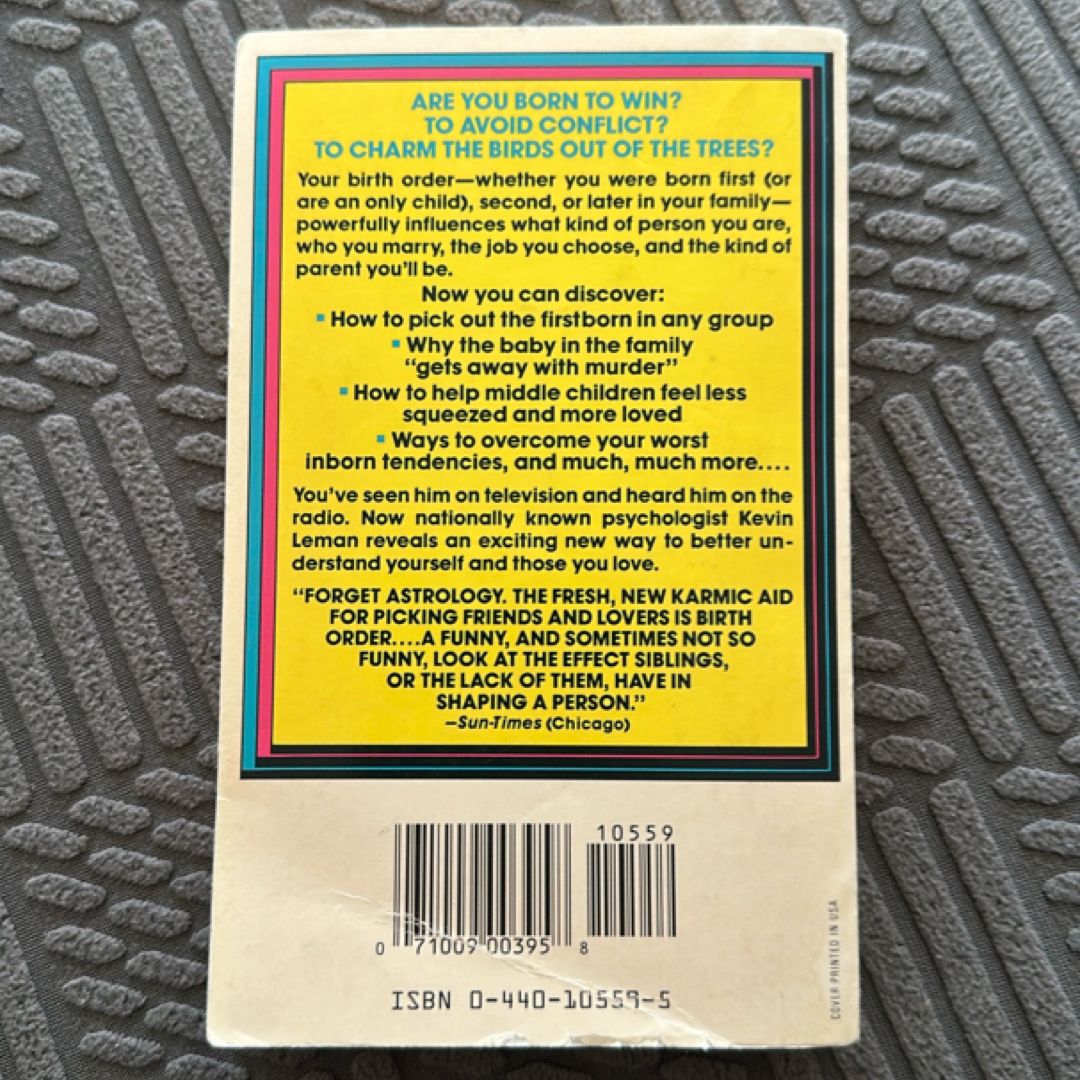 The New Birth Order Book