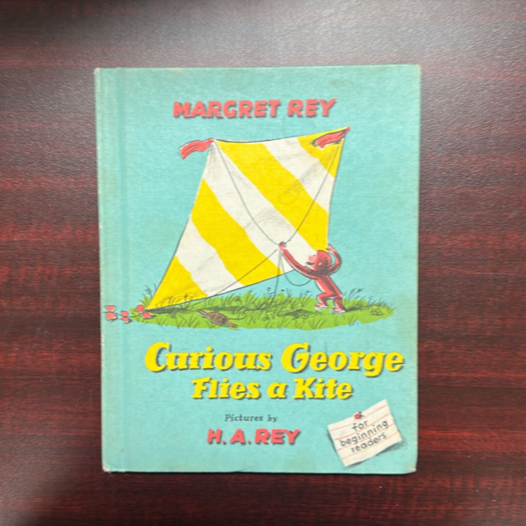 Curious George flies a kite