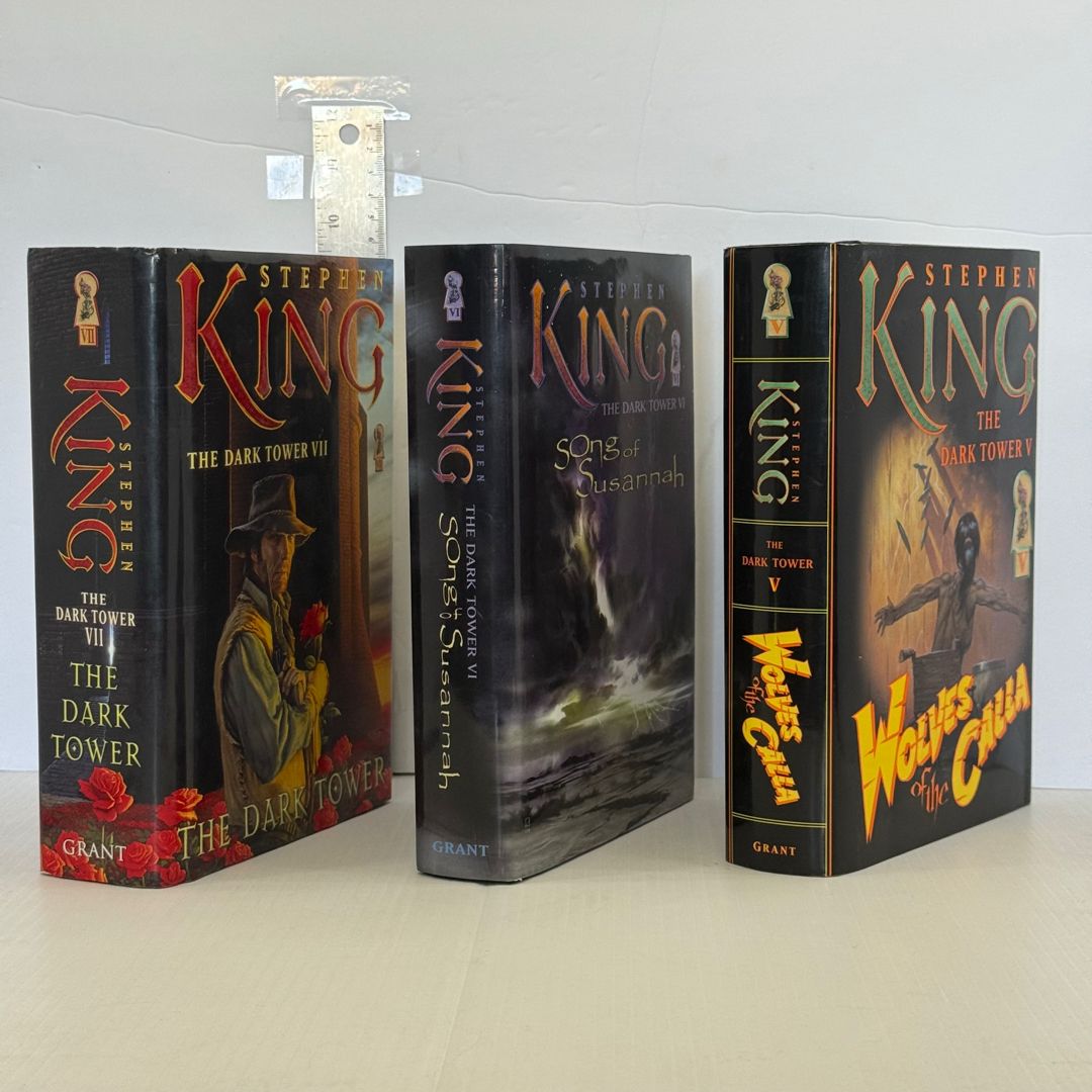 Stephen King: The Dark Tower  V, VI, VII (All 1st Ed 1st Printing)