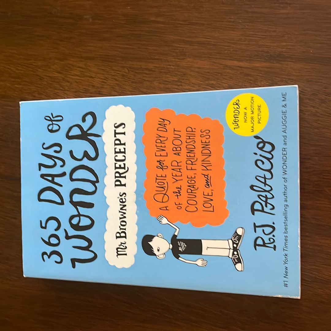 365 Days of Wonder: Mr. Browne's Precepts