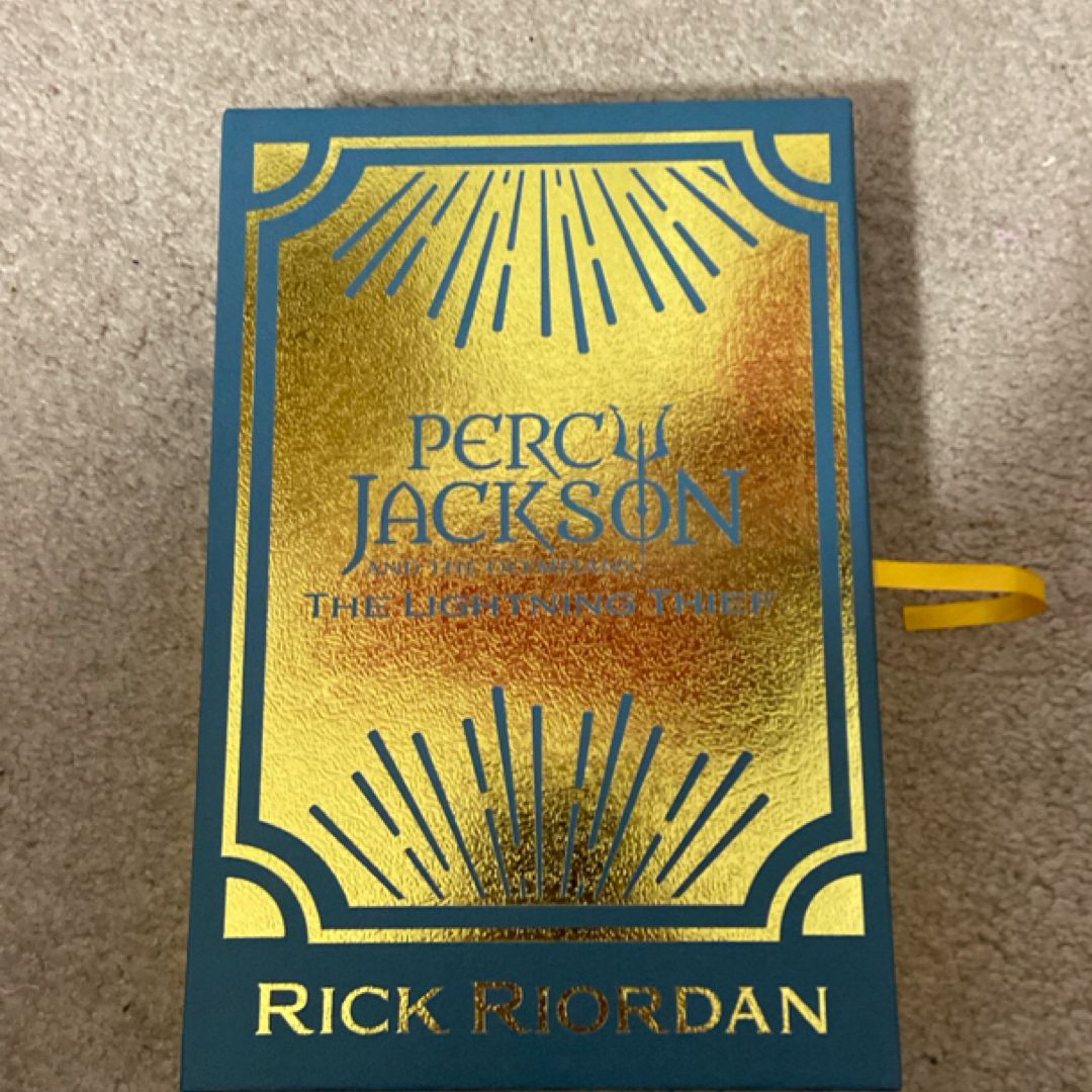 Percy Jackson and the Olympians the Lightning Thief Deluxe Collector's Edition