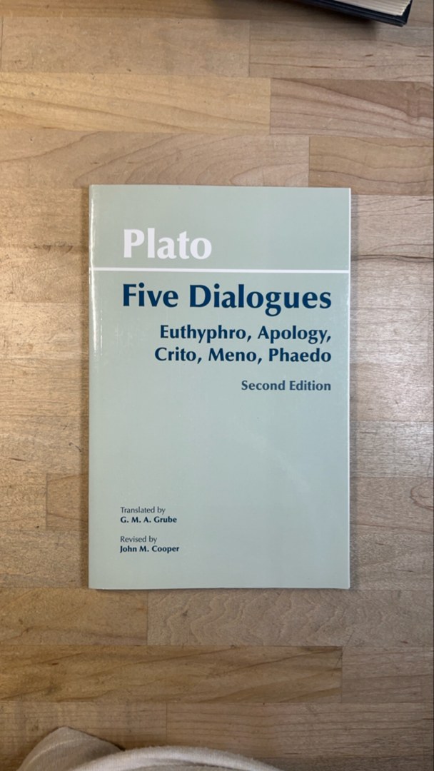 Plato: Five Dialogues