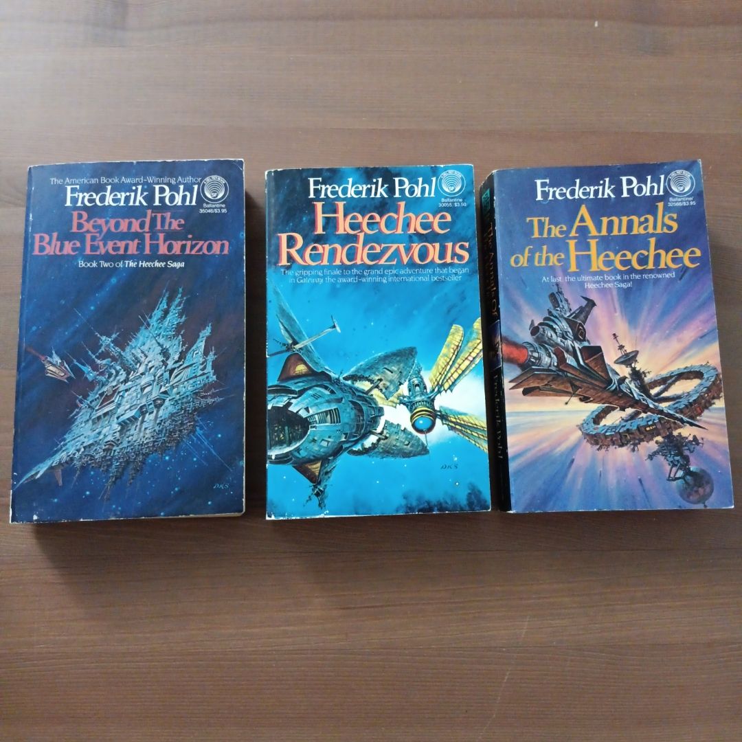 Lot of 3 Frederik Pohl Books - Heechee Saga by | PangoBooks
