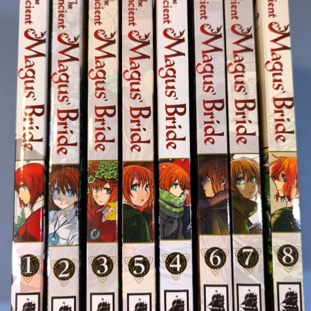 The Ancient Magus vol 1 2 3 4 5 6 7 8 Bride Kore Yamazaki manga series lot bundle