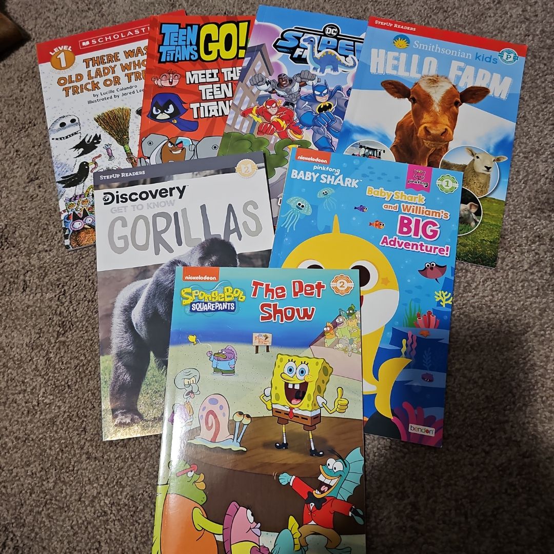 There Was an Old Lady Who Said Trick or Treat! (Scholastic Reader, Level 1)
