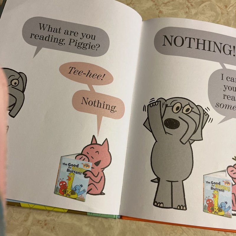 The Good for Nothing Button (An Elephant and Piggy Like Reading Book)