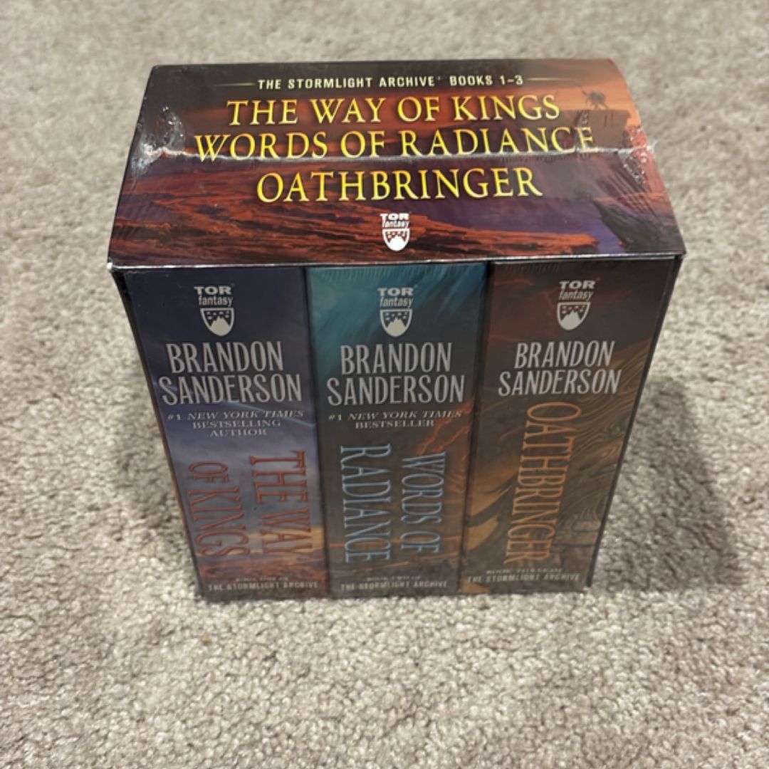 Stormlight Archive MM Boxed Set I, Books 1-3