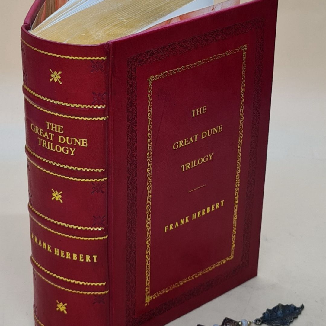 The Great Dune Trilogy by Frank Herbert Frank Herbert Leather-bound