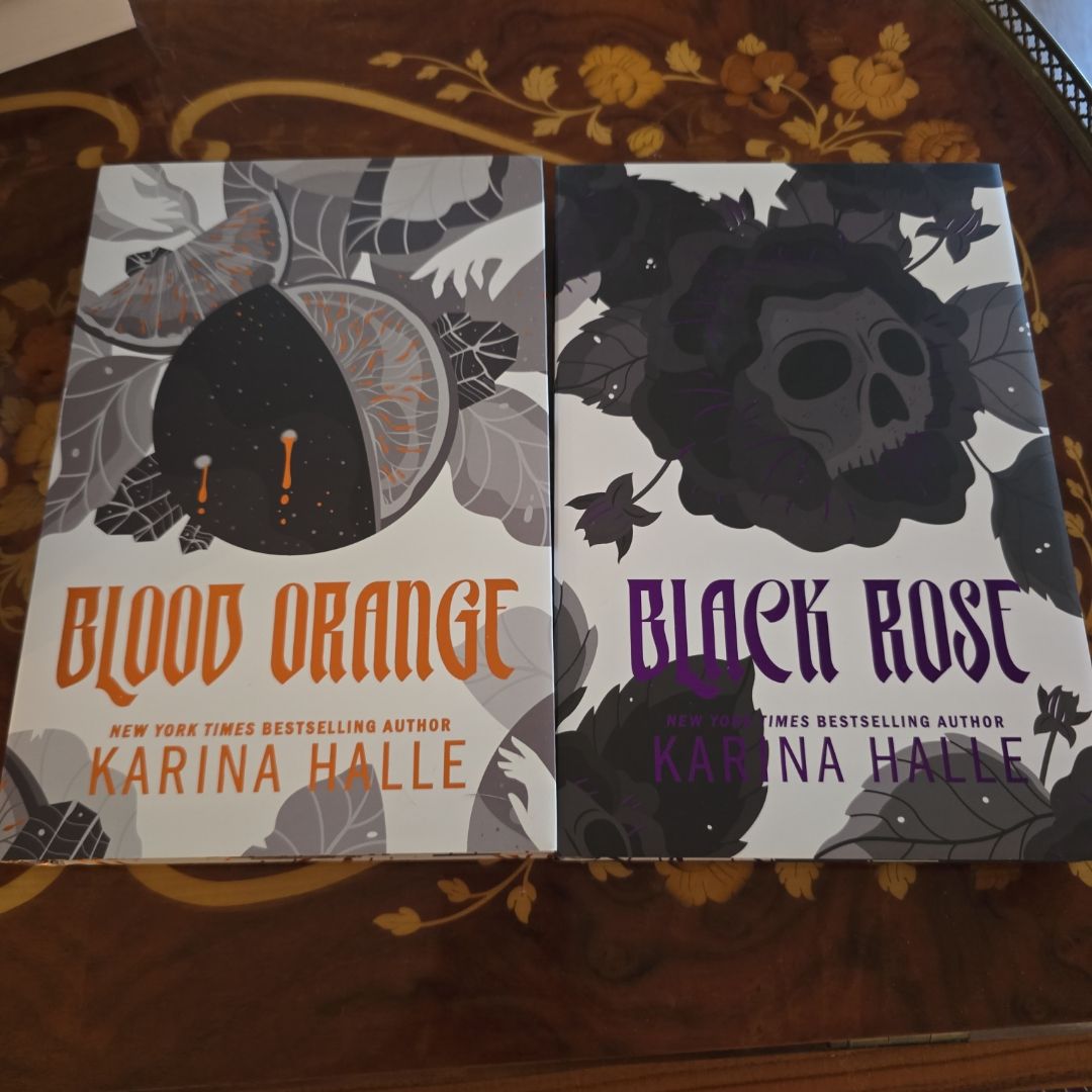 Blood Orange and Black Rose