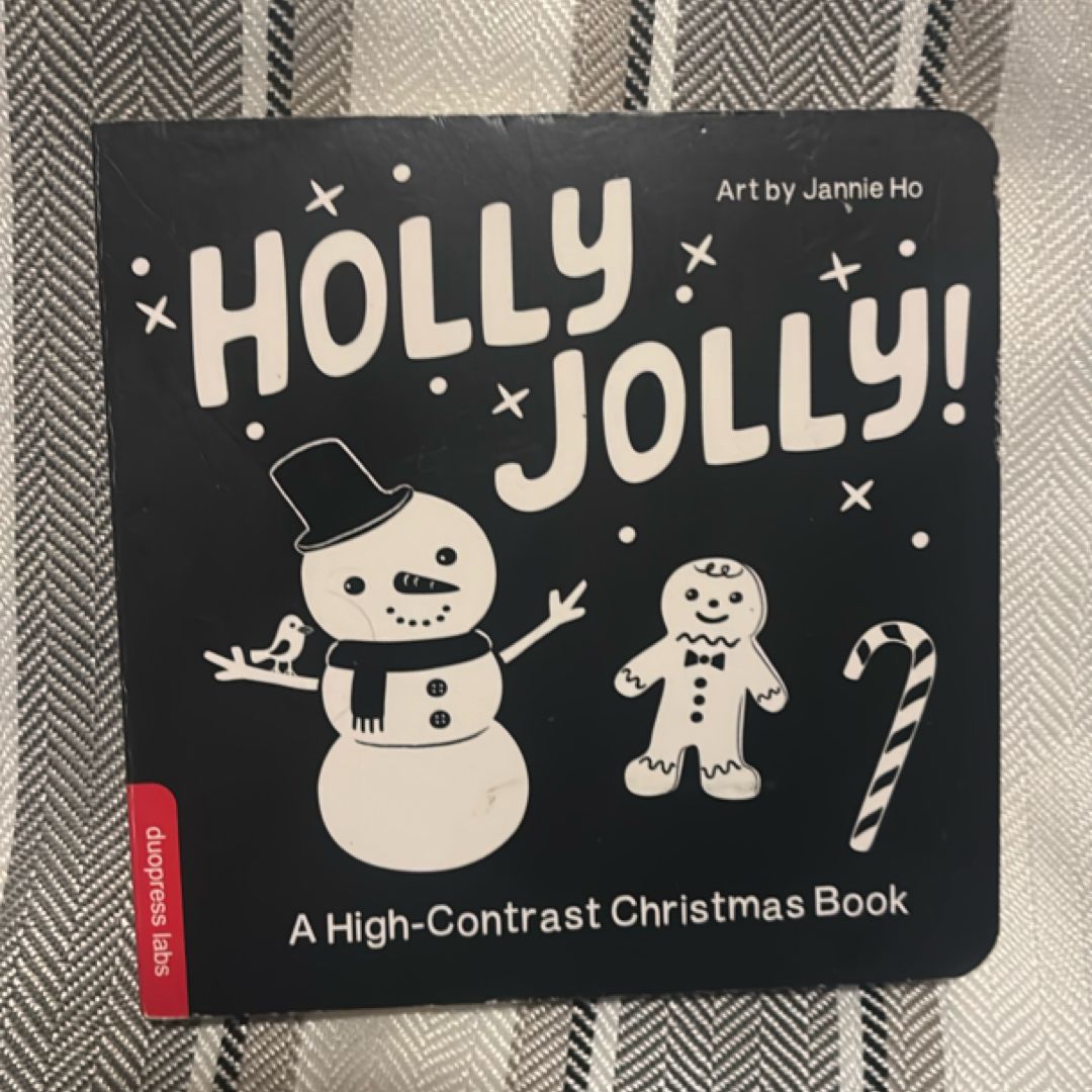 Holly Jolly! a High-Contrast Christmas Book