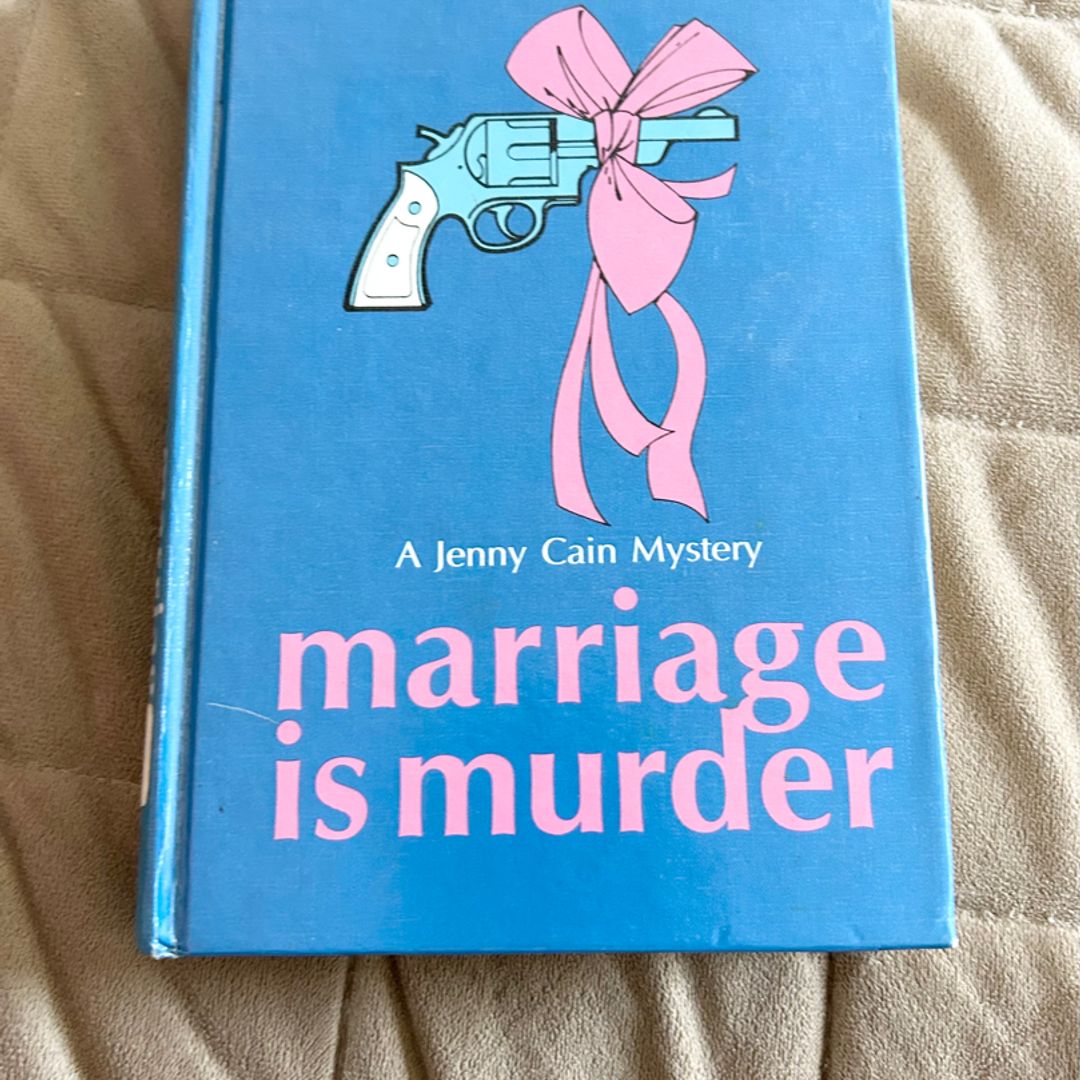 Marriage Is Murder Large Print Ex Lib 3521