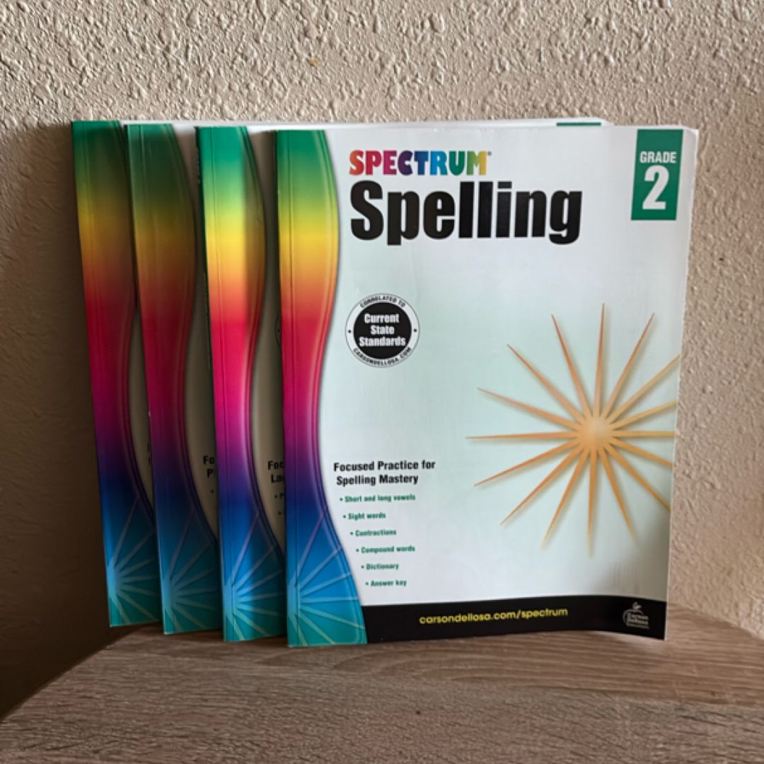 Spectrum Spelling, Grade 2