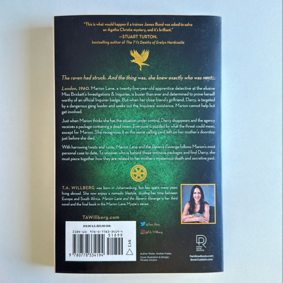 Marion Lane and the Raven's Revenge