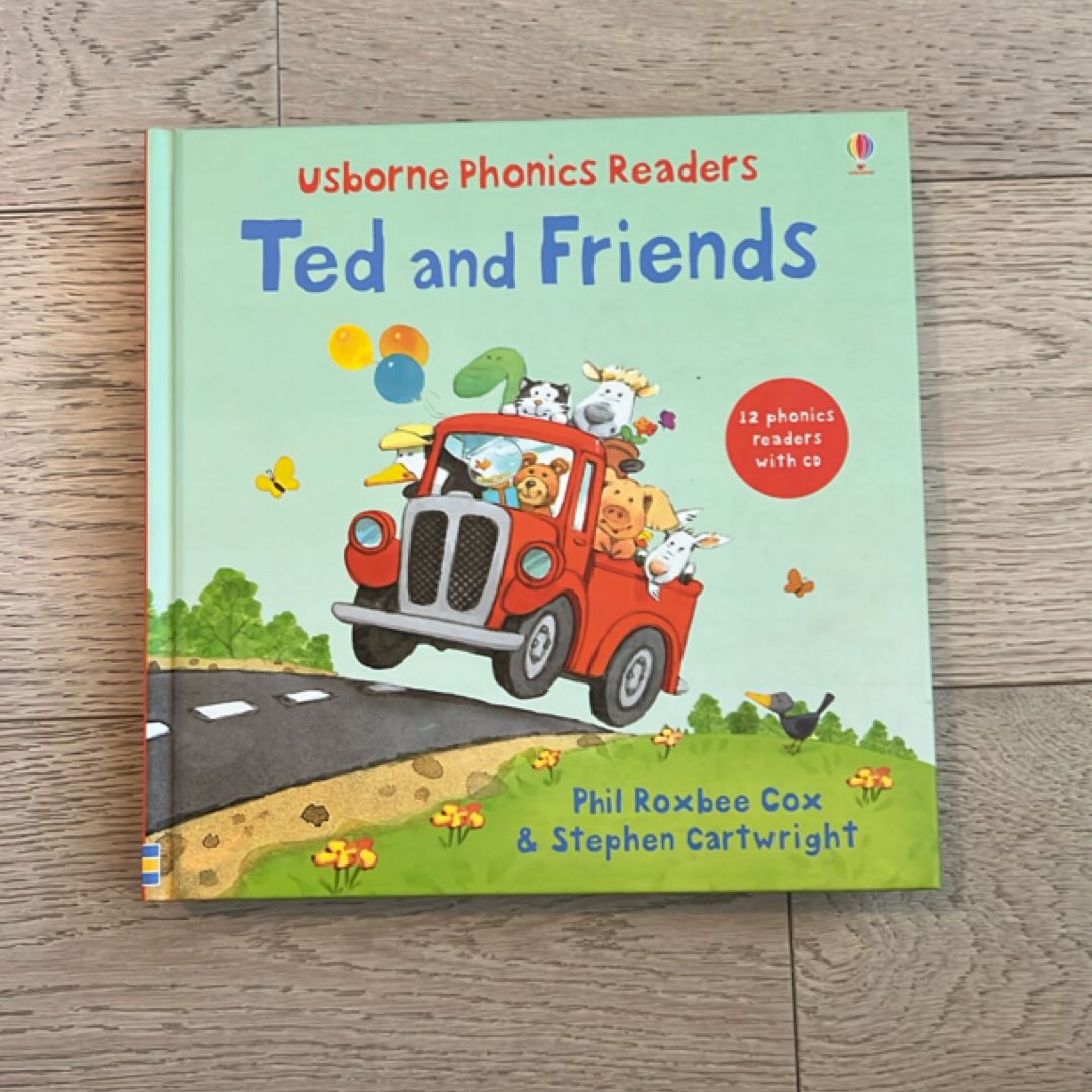 Usborne Phonics Readers Ted and Friends