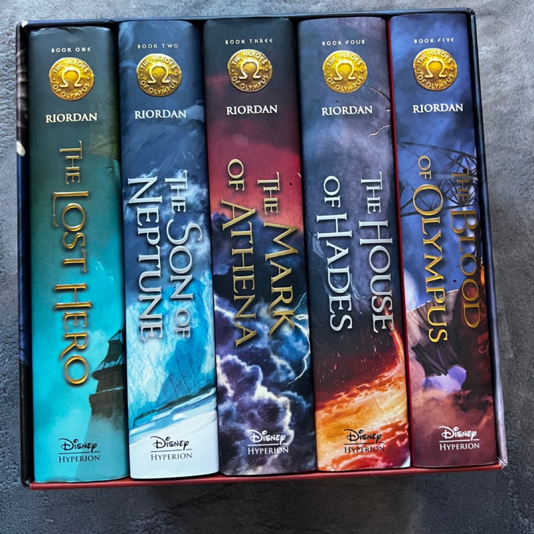 The Heroes of Olympus Paperback Boxed Set