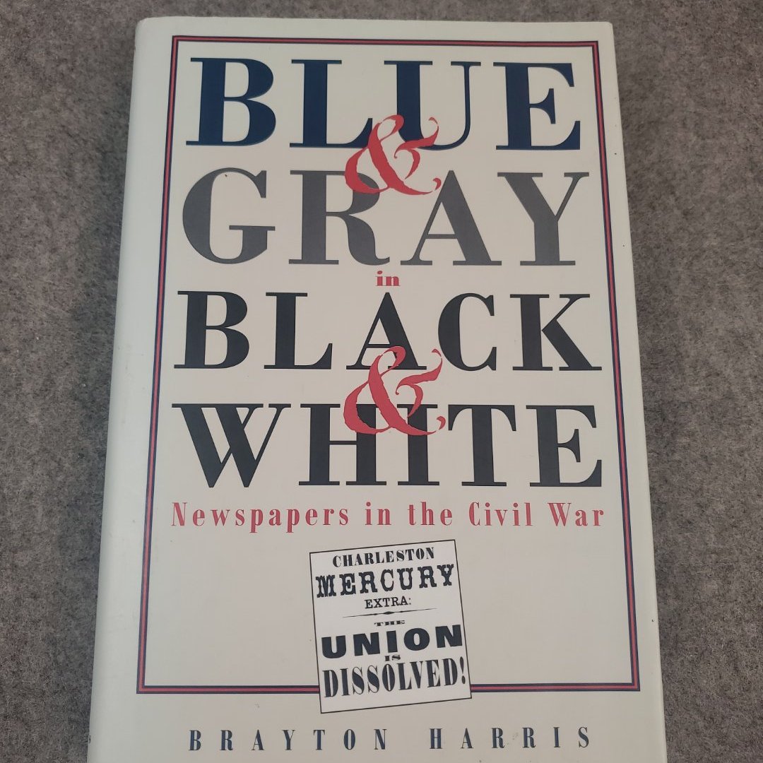 Blue & Gray In Black & White