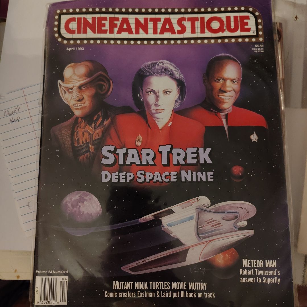 Cinefantastique April 1993 Star Trek Deep Space Nine