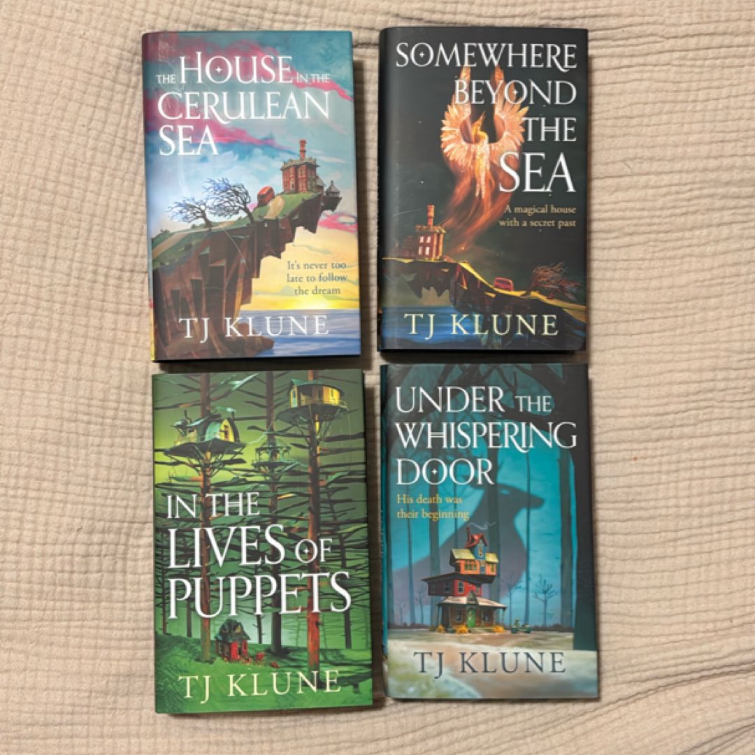 The House In The Cerulean Sea, Somewhere Beyond The Sea, Under The Whispering Door, In The Lives Of Puppets