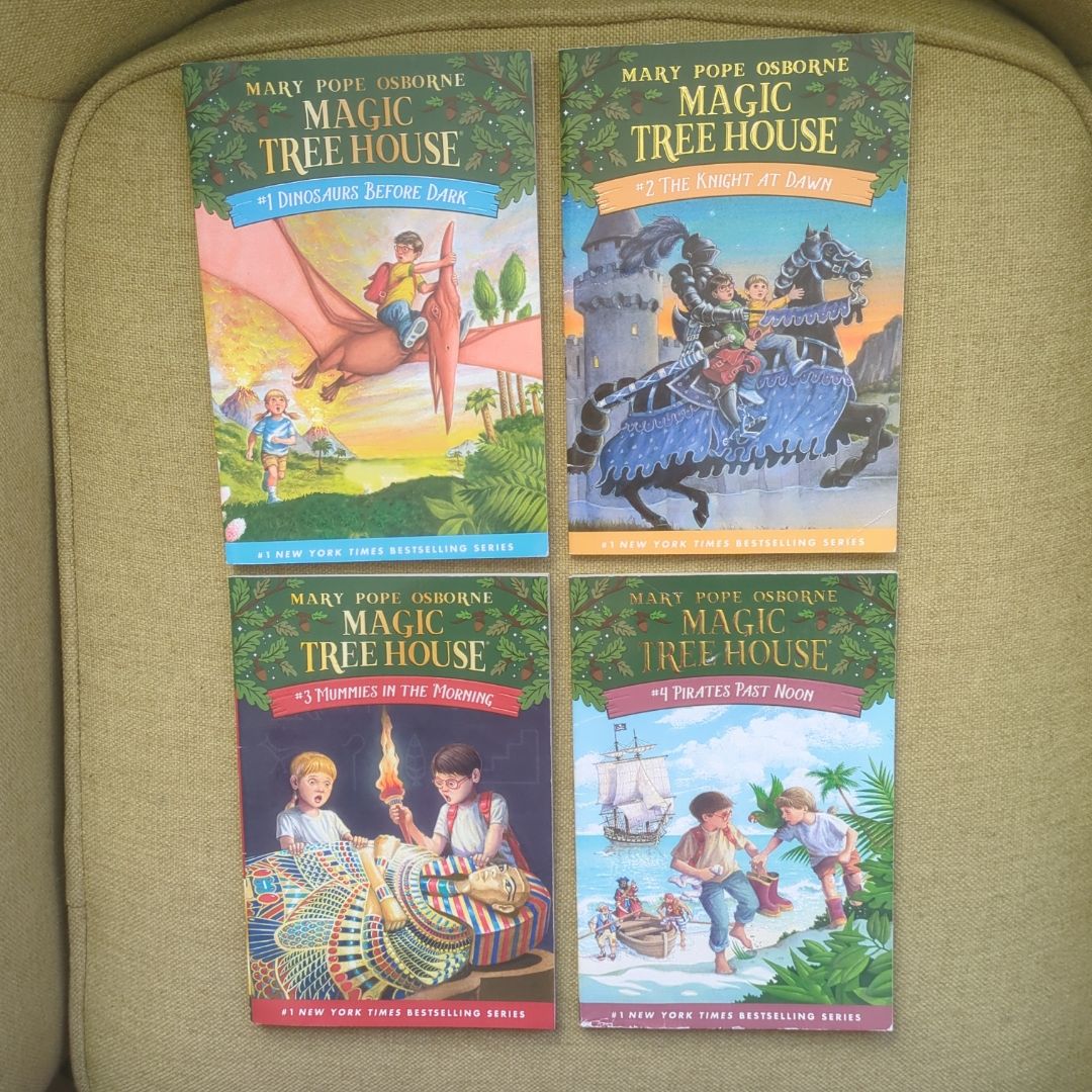 Magic Tree House Books 1-4 Boxed Set