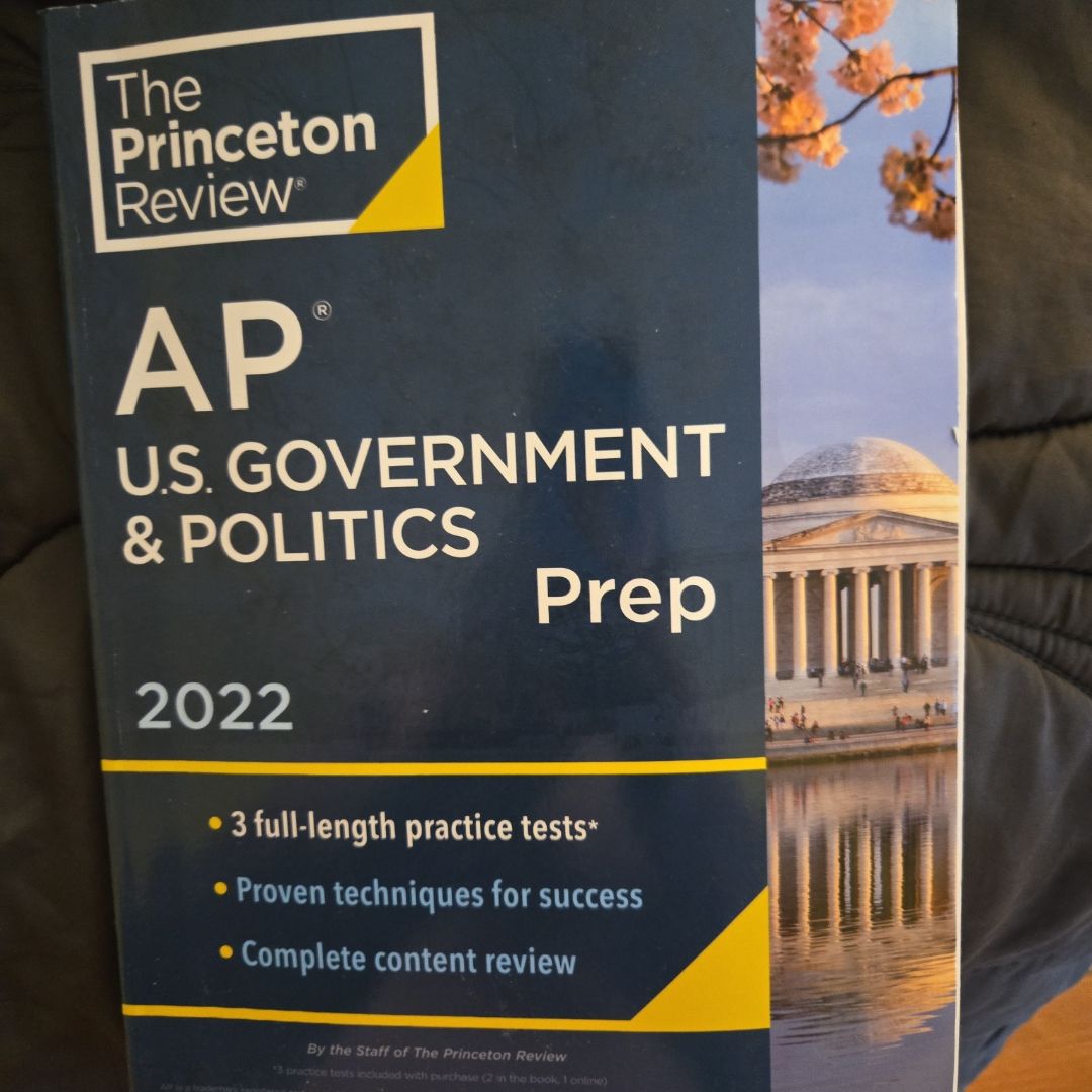 Princeton Review AP U. S. Government and Politics Prep 2022