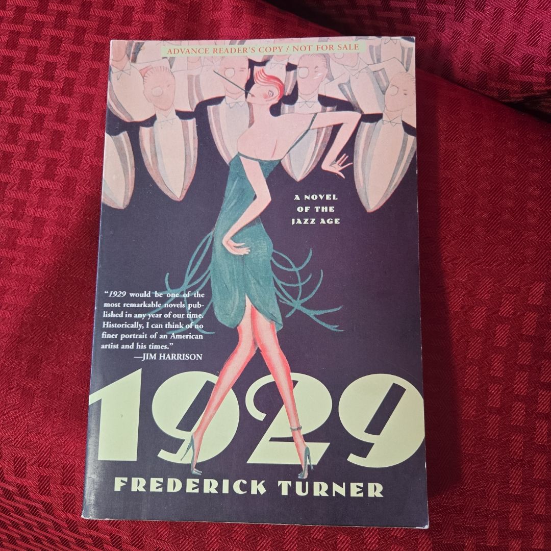 1929  A Novel of the Jazz Age (ARC)