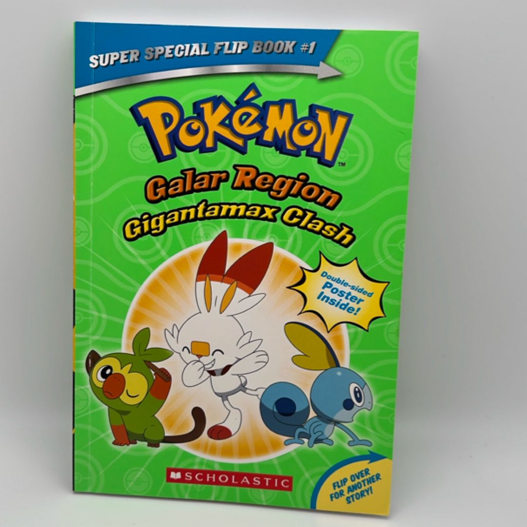 Gigantamax Clash / Battle for the Z-Ring (Pokémon Super Special Flip Book: Galar Region / Alola Region)