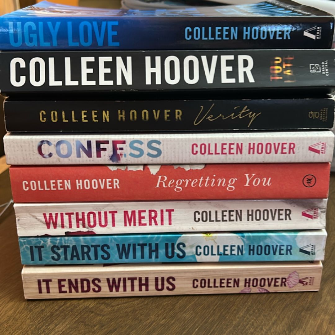 Bundle of 8 Colleen Hoover Books