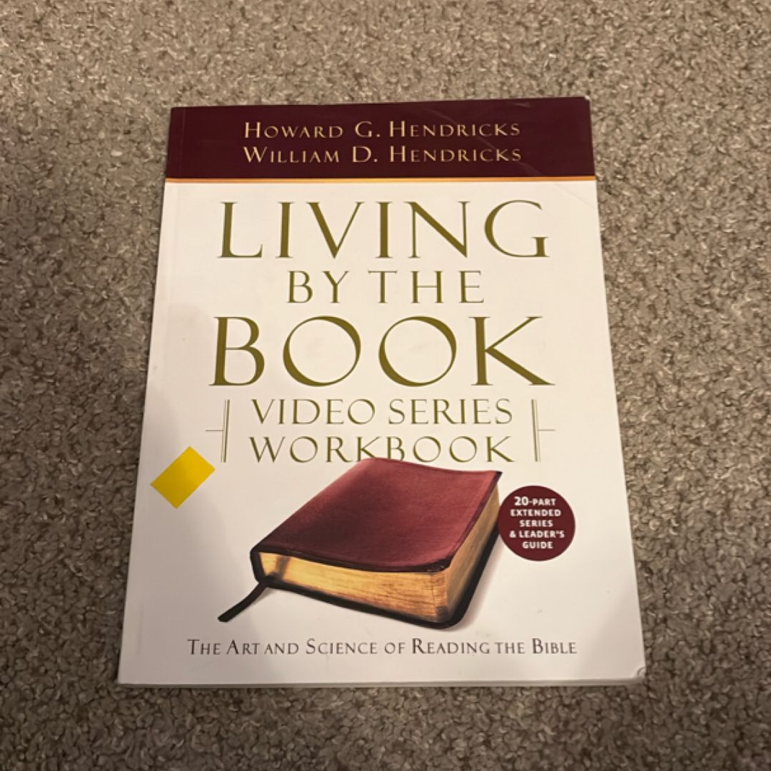 Living by the Book Video Series (20-part Workbook)