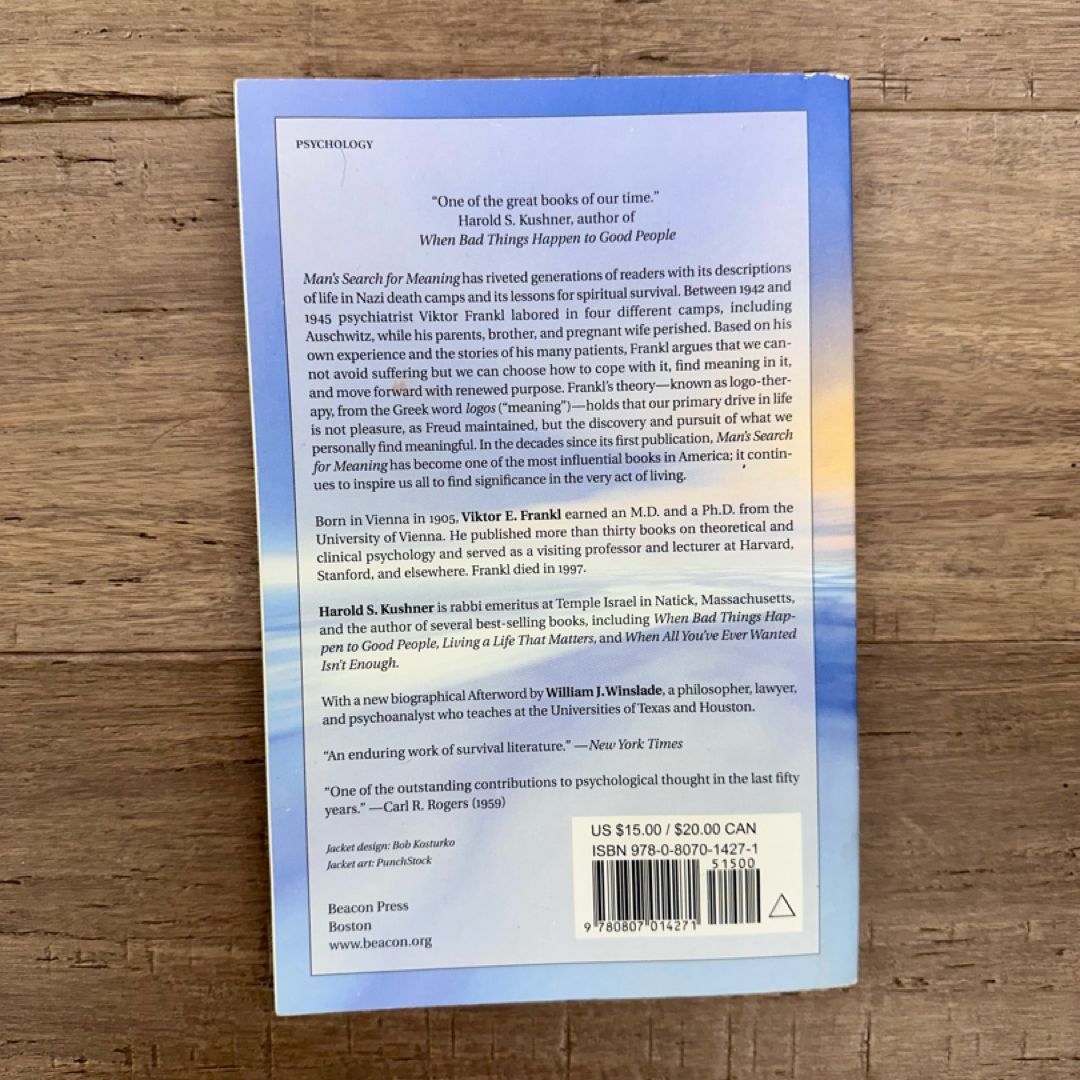 Man's Search for Meaning