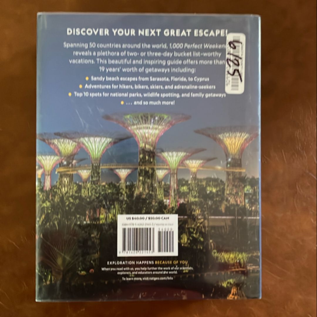 1,000 Perfect Weekends by National Geographic