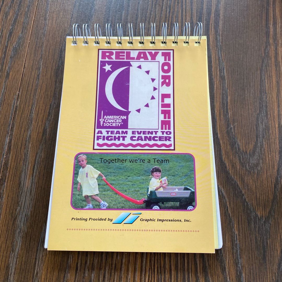 Relay For Life Cookbook 2000