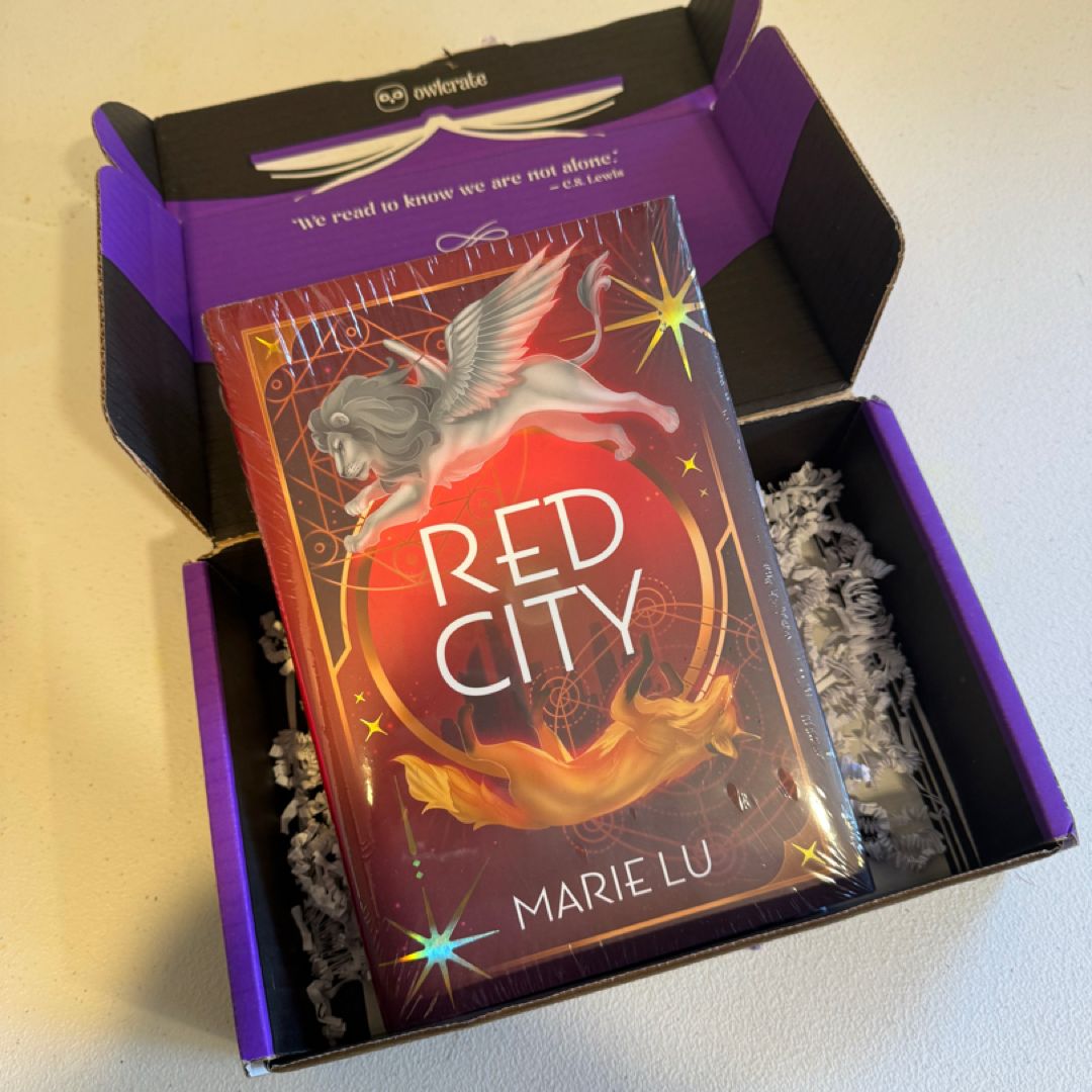 Red City Owlcrate special edition 