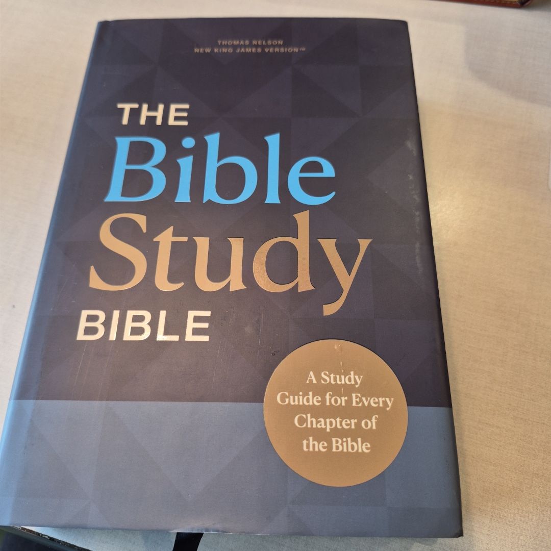 NKJV , the Bible Study Bible, Hardcover, Comfort Print