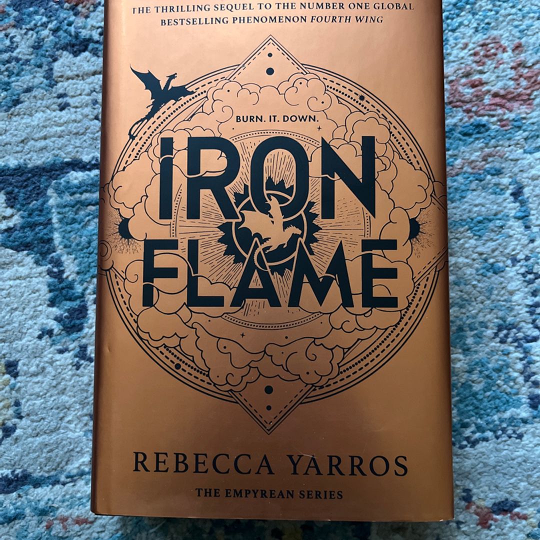 Waterstones Iron Flame *W/SPRAYED EDGES*