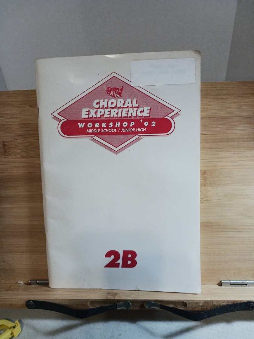 Choral Experience Workshop '92. Middle School/High School. P207