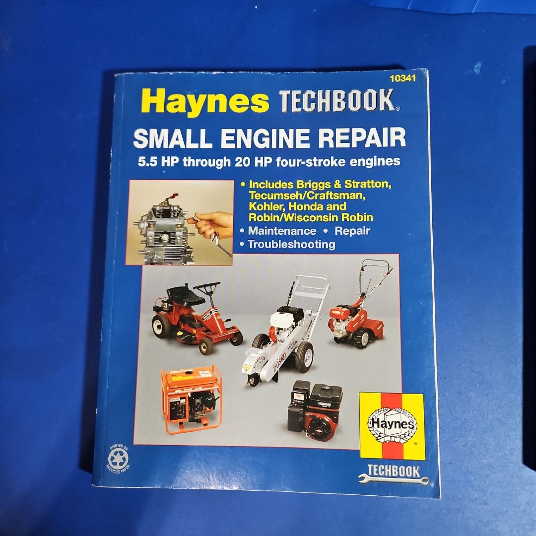 Small Engine Manual, 5. 5 HP Through 20 HP