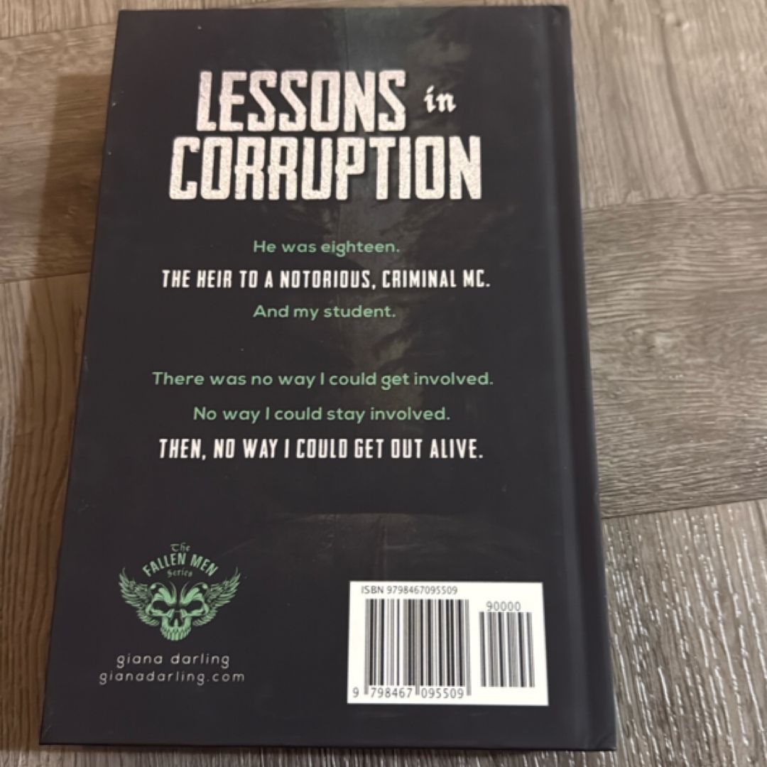 Lessons in Corruption by Giana Darling, Hardcover | Pangobooks