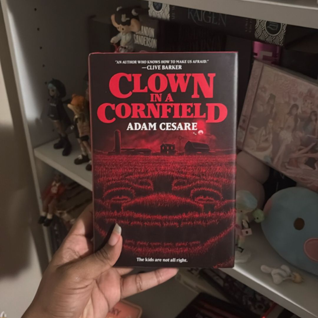 Clown in a Cornfield