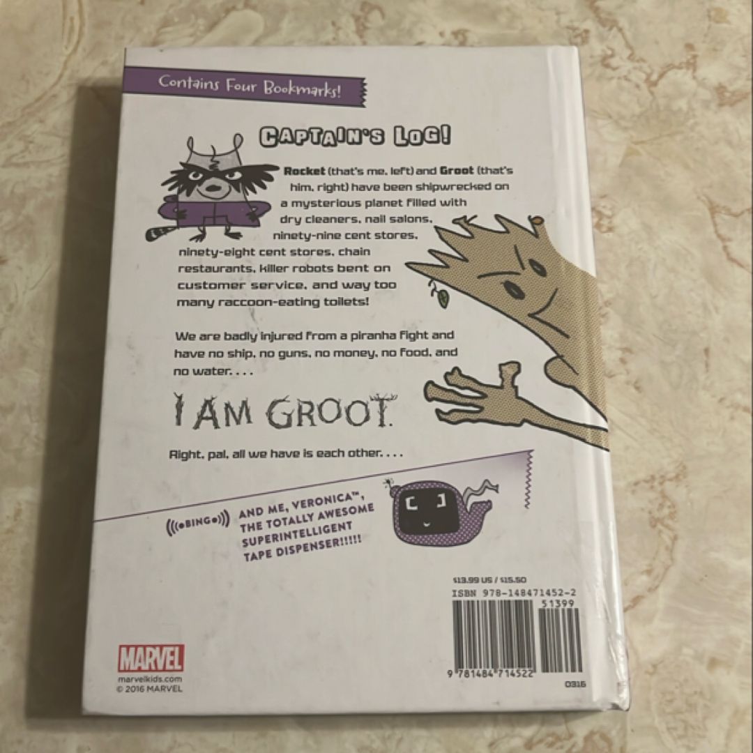 Marvel Rocket and Groot: Stranded on Planet Shopping Mall