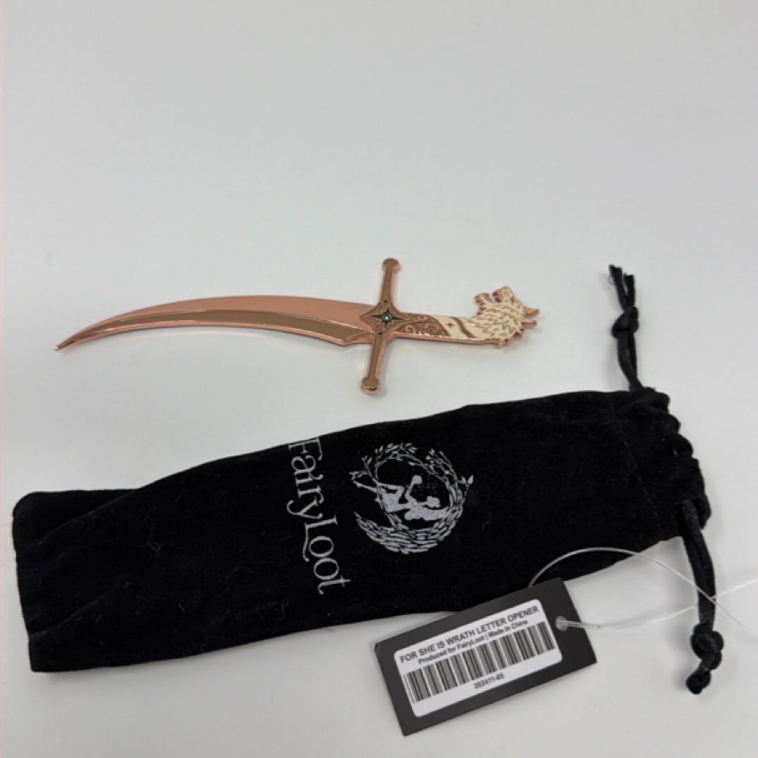 For she is wrath dagger letter opener replica