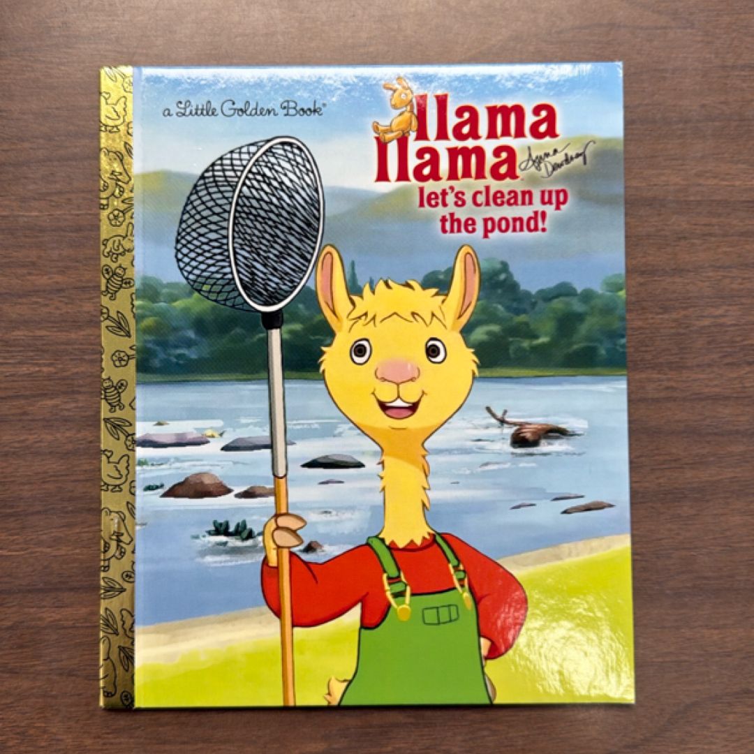 Llama Llama Let's Clean up the Pond!